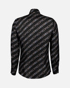 シャツ フェンディ オロック シャツ Fendi 青 男