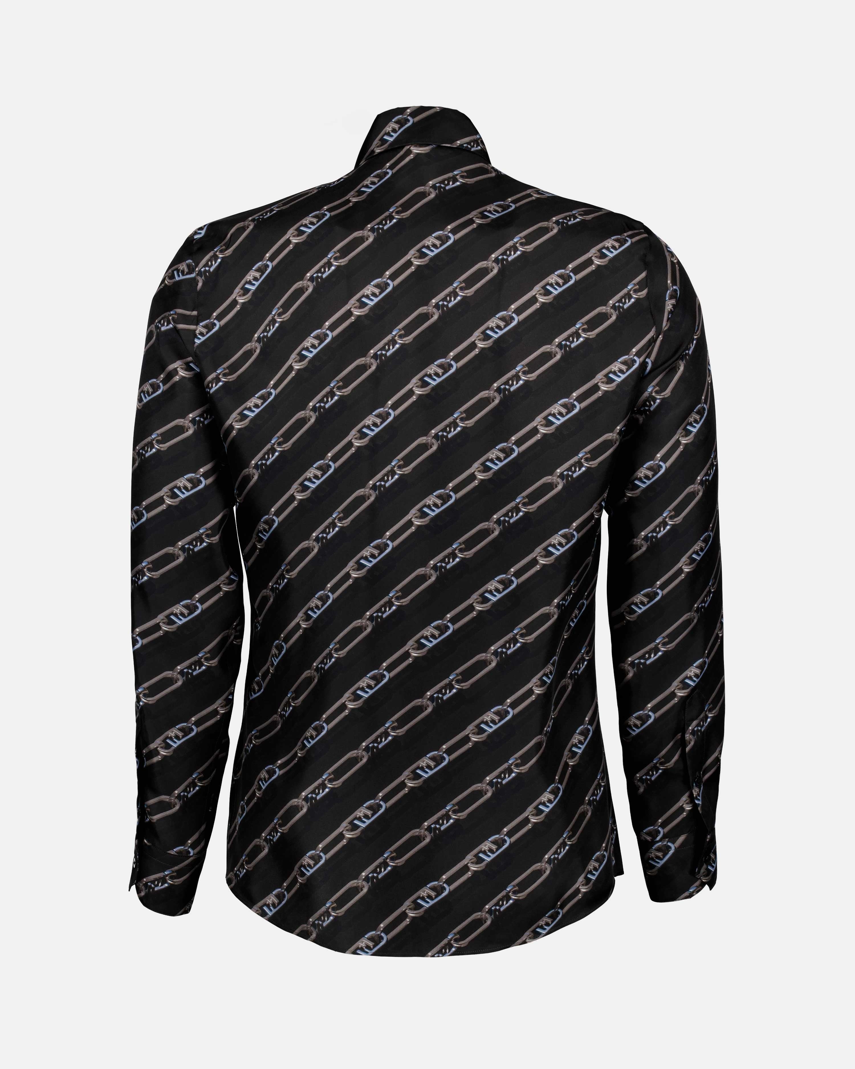 Hemden Chemise Fendi O'Lock Fendi Blau Homme