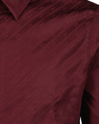 Chemises Chemise Fendi O'Lock Fendi pour Homme Bordeaux Fendi Bordeaux Homme