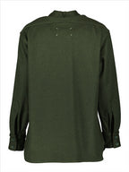 Jaquetas Chemise Four Stitches Maison Margiela Verde Homme