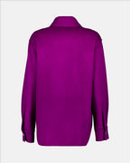 スウェットシャツ ヘルベティカ シャツ Off-White 紫 女性