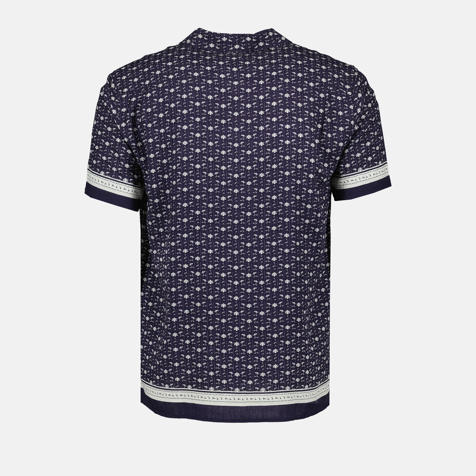 Shirts Hibbert Bandana Shirt Orlebar Brown Blue Man