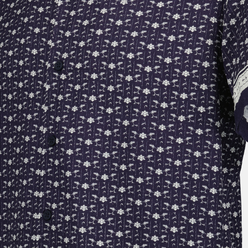 Shirts Hibbert Bandana Shirt Orlebar Brown Blue Man