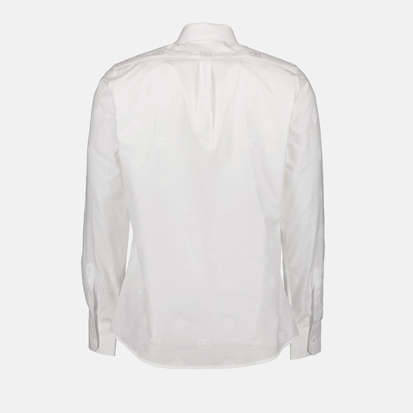 Shirts Monogram shirt Dolce & Gabbana White Man