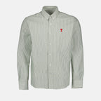 Chemise rayé vert Ami de Coeur