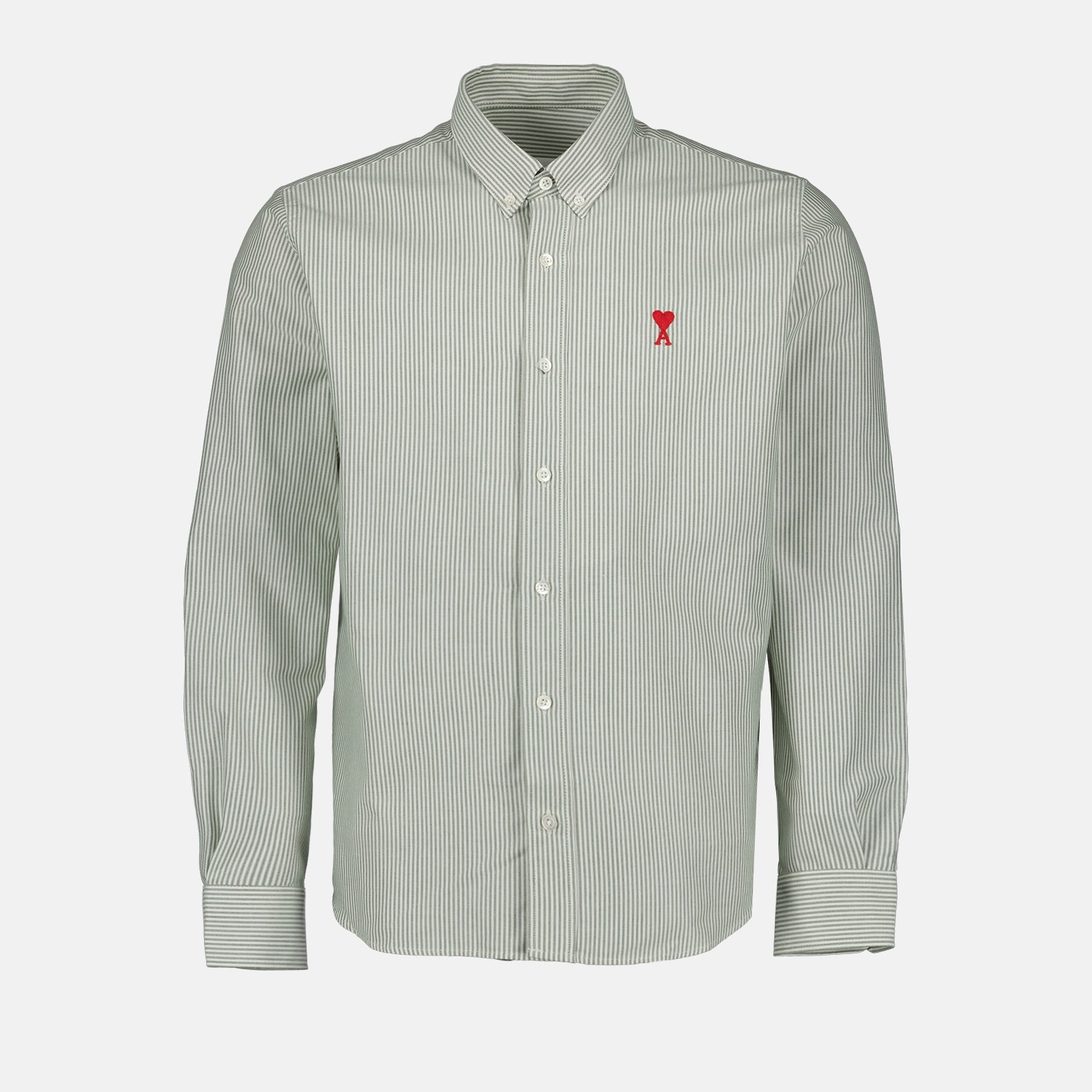 Chemise rayé vert Ami de Coeur