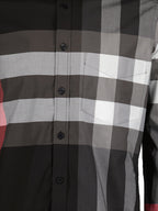 Camisas Chemise Somerton Burberry Cinza Homme
