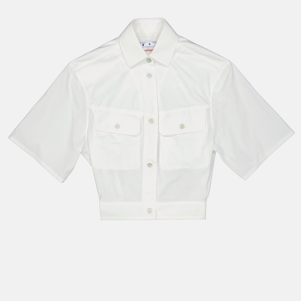 Chemises Chemise Toybox Off-White Blanc Femme