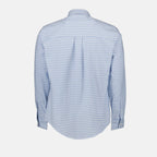 Chemise Vichy Ami de Coeur bleu ciel