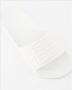 Scarpe aperte Claquettes 4G Givenchy Bianco Femme