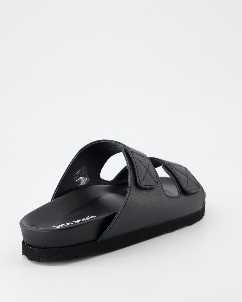 Open shoes Two-strap slides Palm Angels Black Women