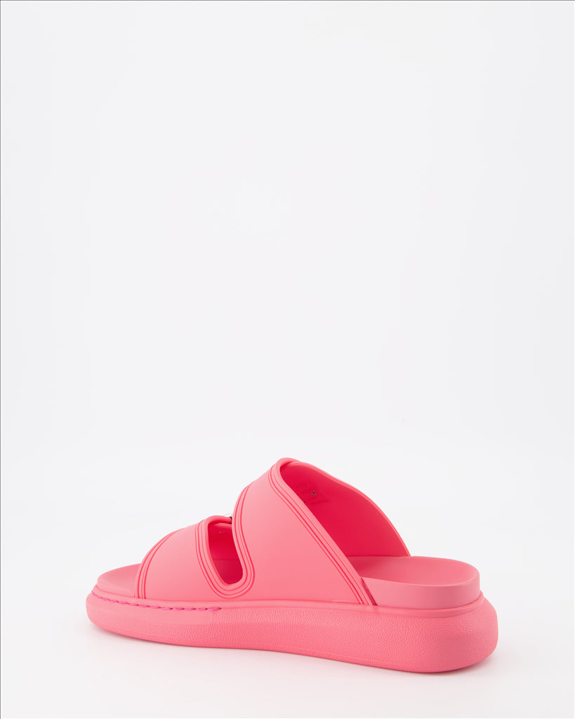 Sneakers Claquettes à double lanières Alexander McQueen Rosa Femme