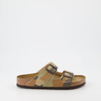 Scarpe aperte Claquettes Arizona Birkenstock Marrone Homme