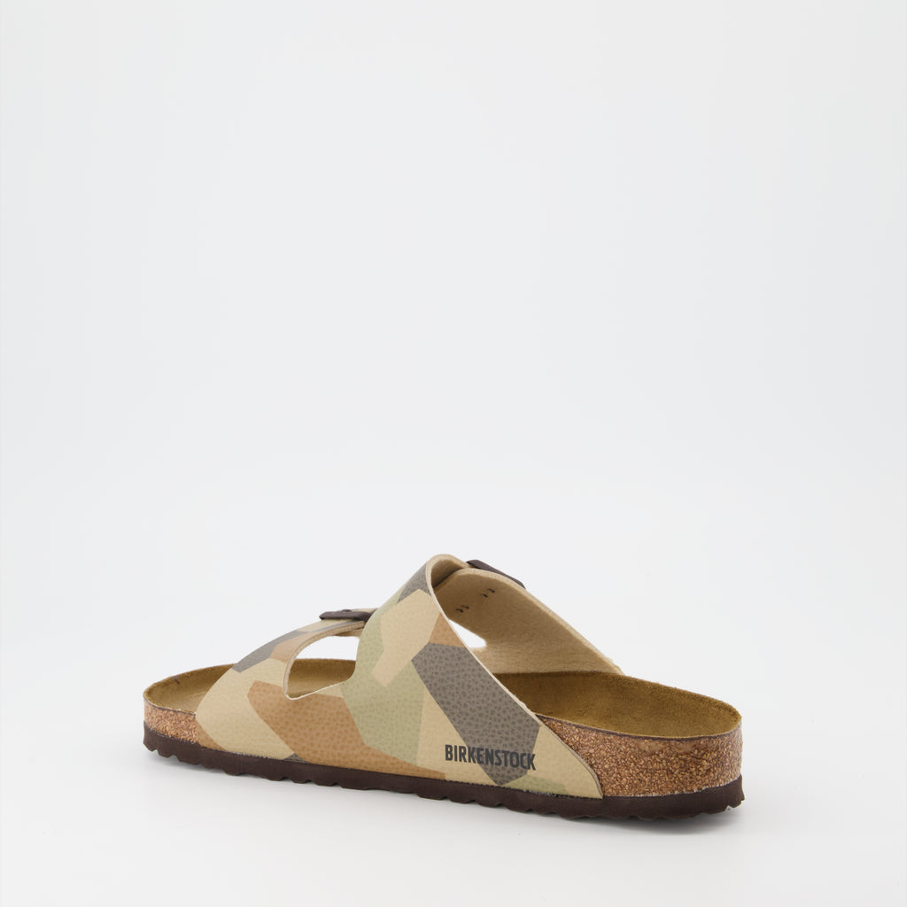 Scarpe aperte Claquettes Arizona Birkenstock Marrone Homme