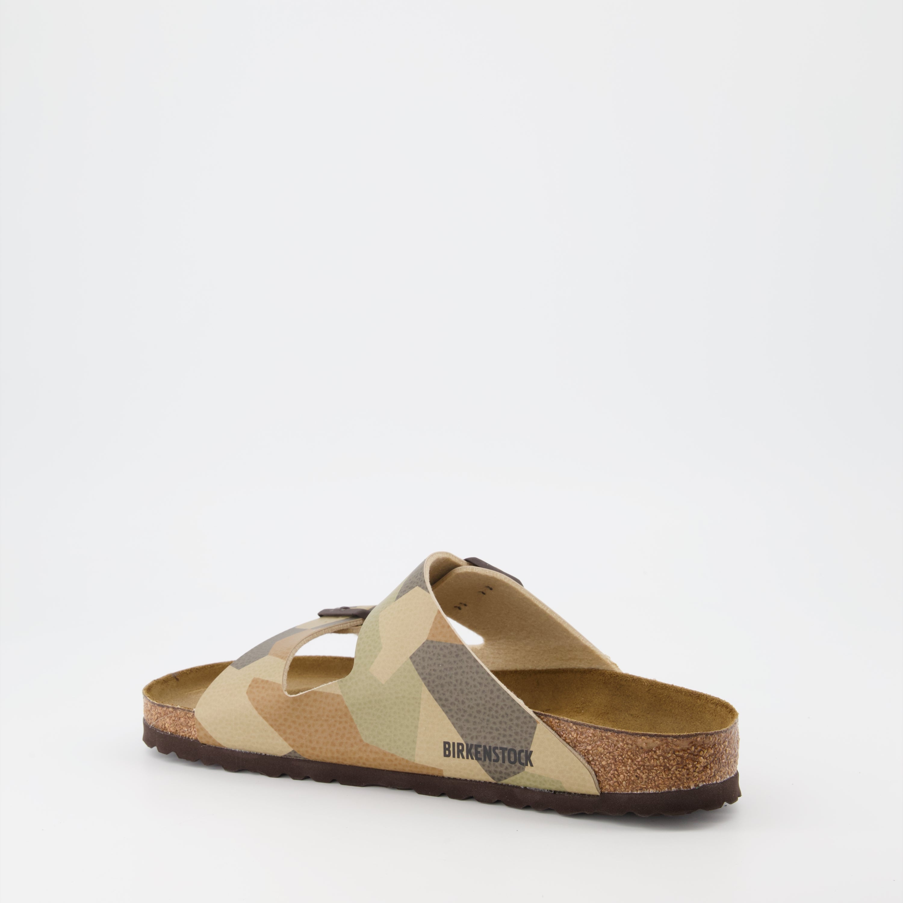 Scarpe aperte Claquettes Arizona Birkenstock Marrone Homme