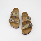 Scarpe aperte Claquettes Arizona Birkenstock Marrone Homme