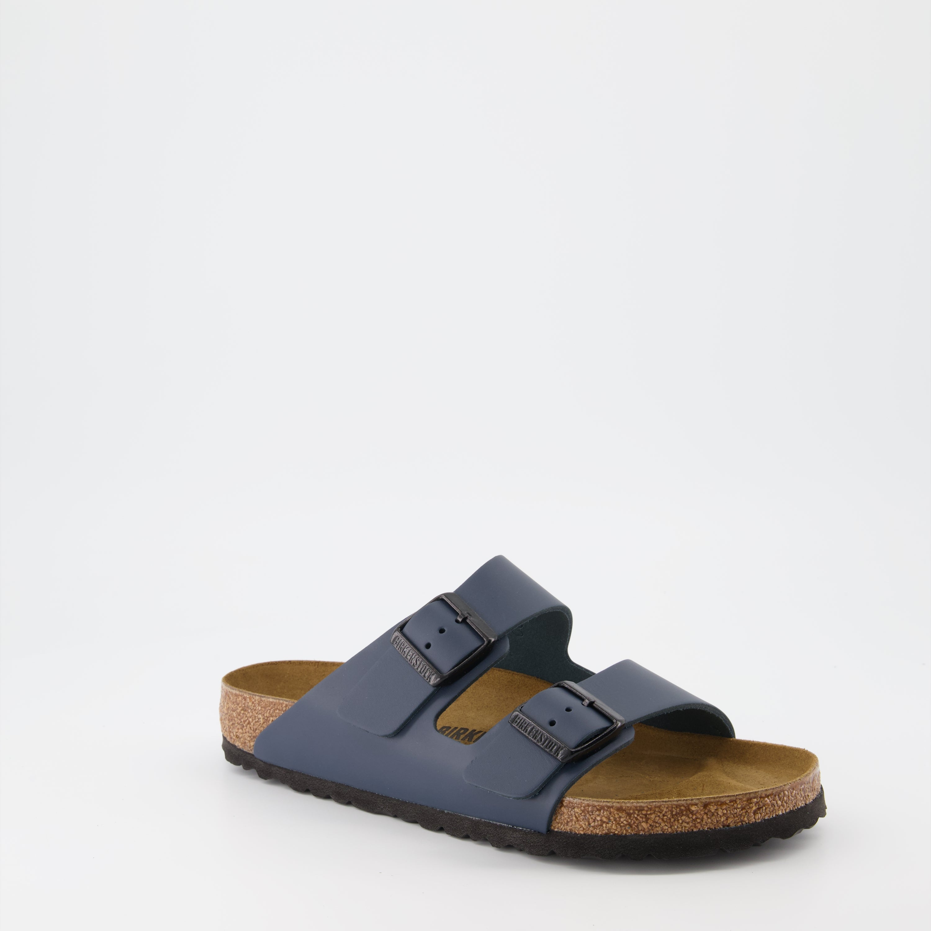 Offene schuhe Claquettes Arizona Birkenstock Blau Homme