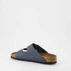 Offene schuhe Claquettes Arizona Birkenstock Blau Homme