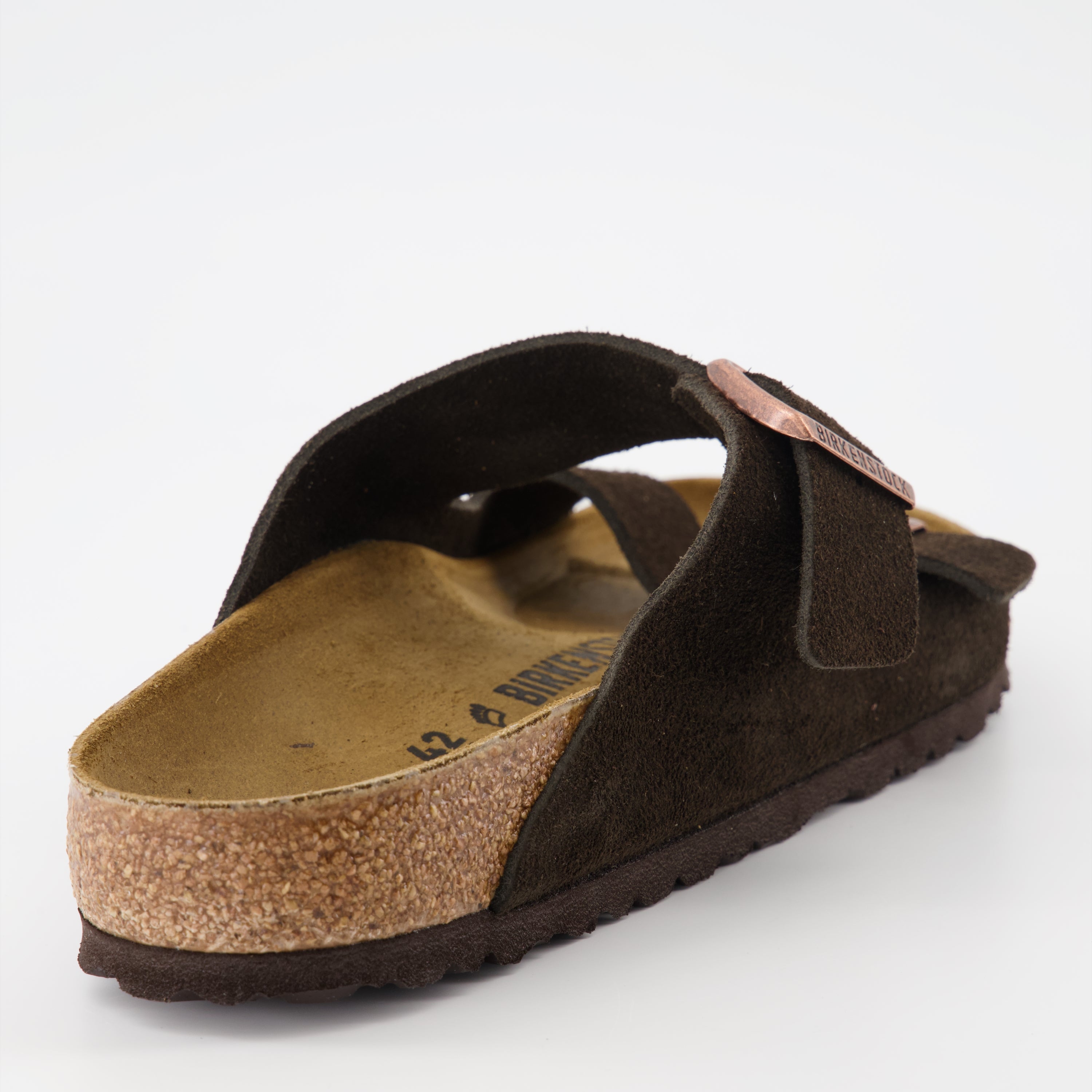 Scarpe aperte Claquettes Arizona Birkenstock Marrone Unisex