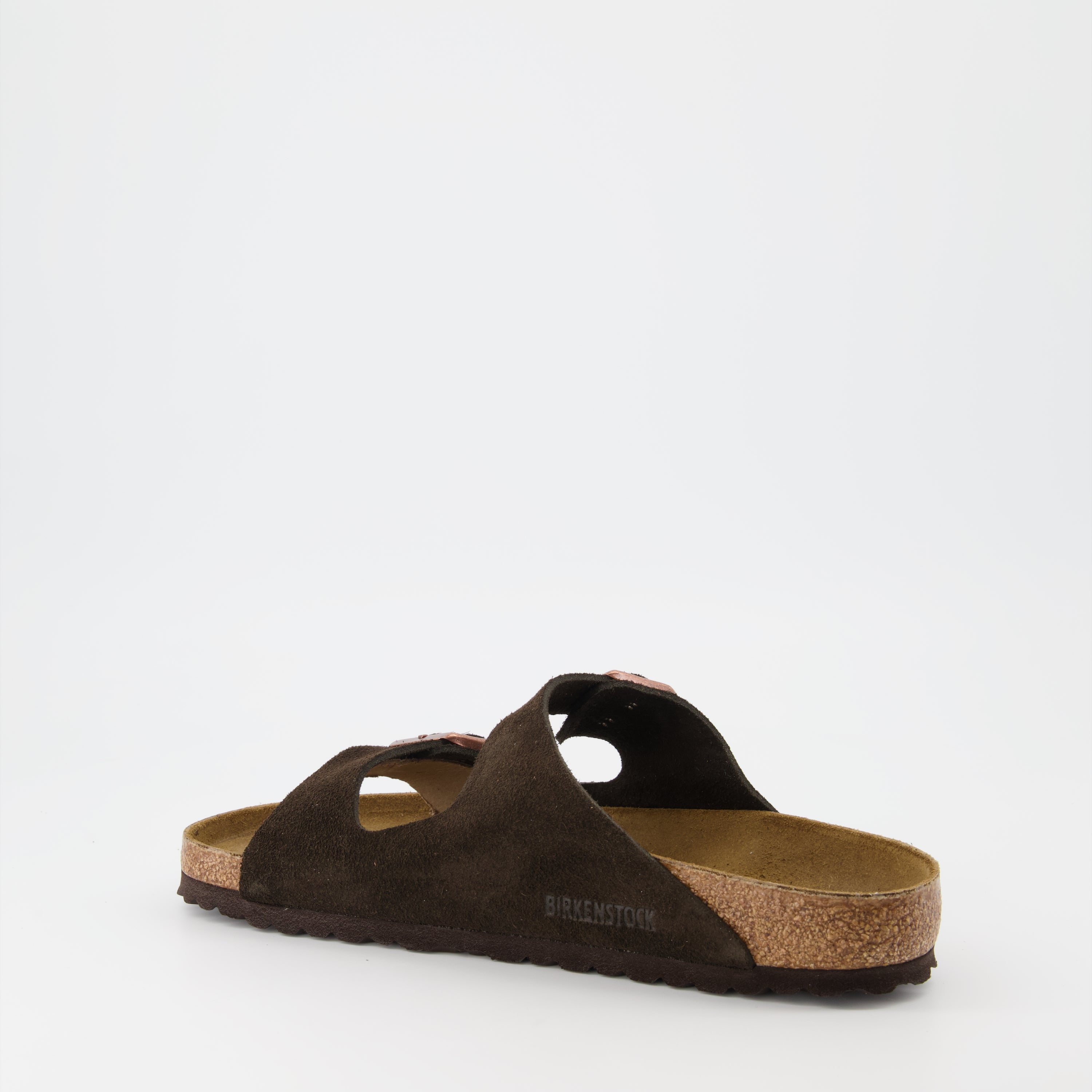 Scarpe aperte Claquettes Arizona Birkenstock Marrone Unisex