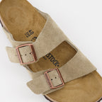 Scarpe aperte Infradito Arizona Birkenstock Marrone Homme