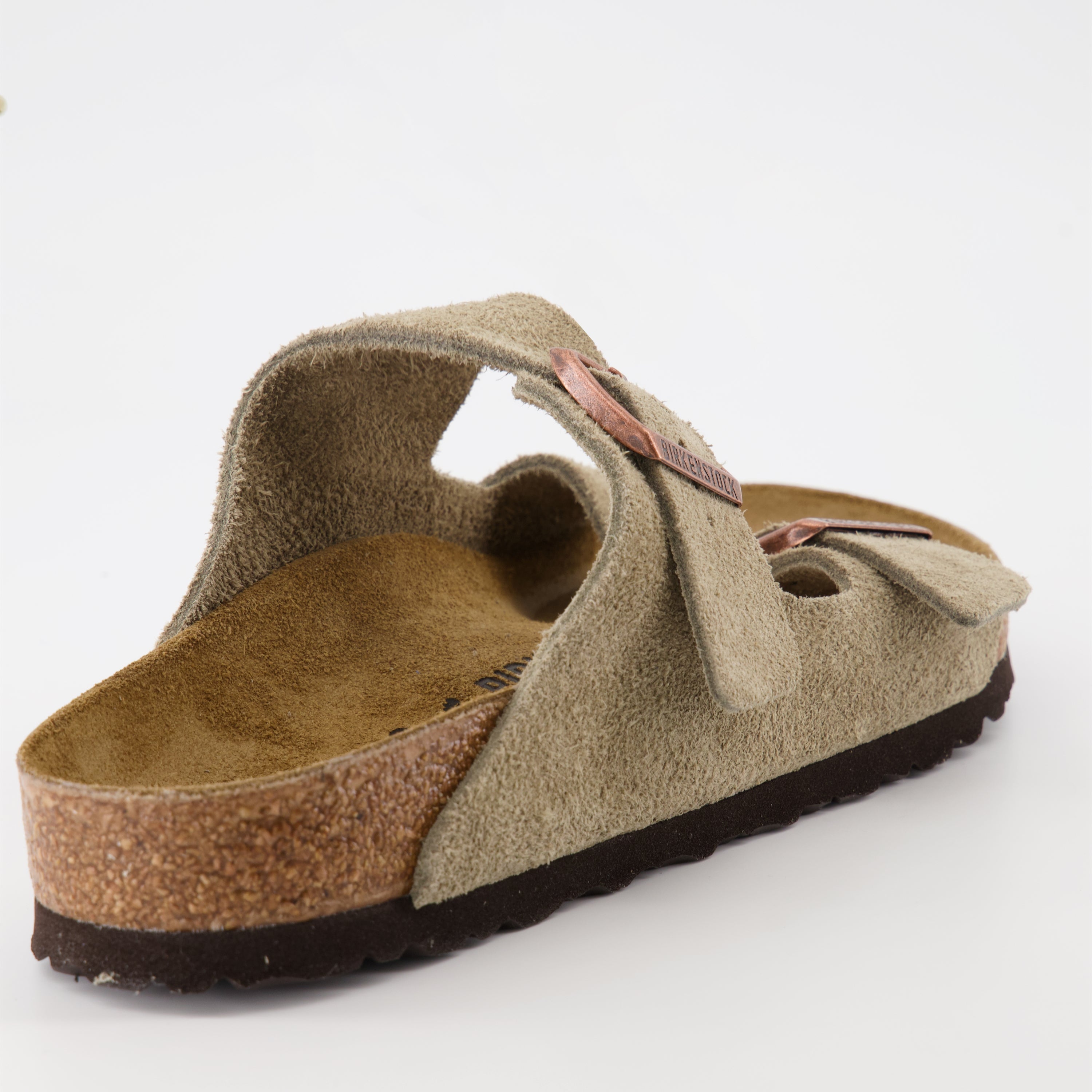 Scarpe aperte Infradito Arizona Birkenstock Marrone Homme