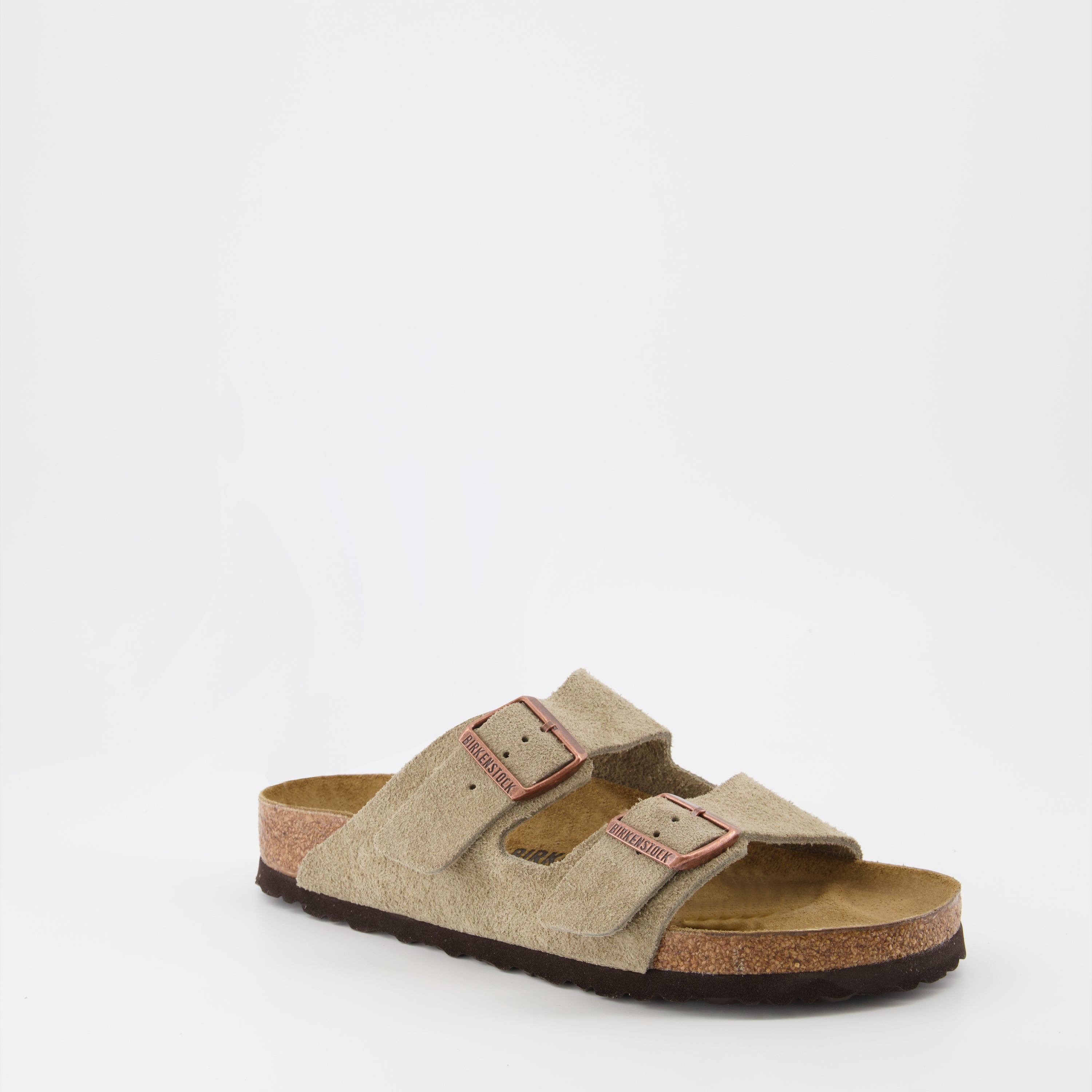 Scarpe aperte Infradito Arizona Birkenstock Marrone Homme