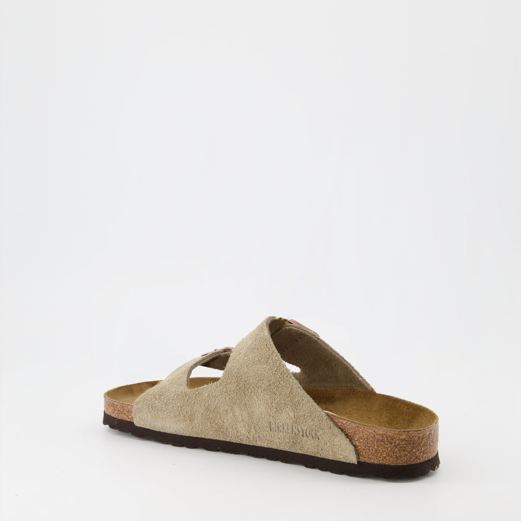 Scarpe aperte Infradito Arizona Birkenstock Marrone Homme