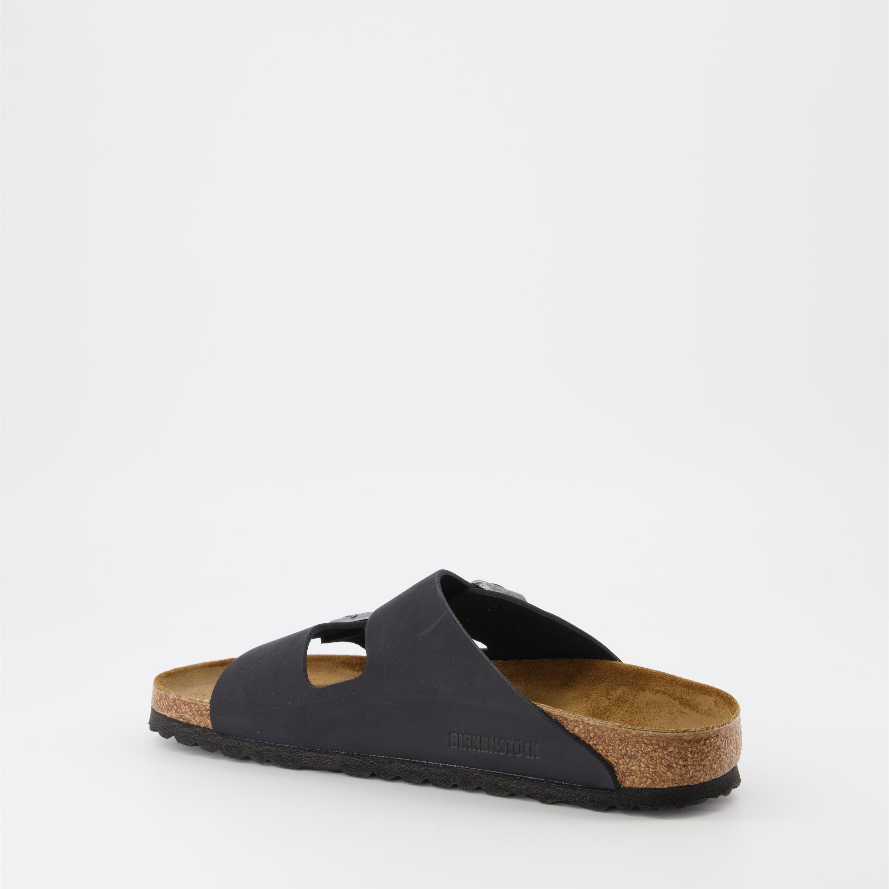 Chaussures ouvertes Claquettes Arizona Birkenstock Noir Femme