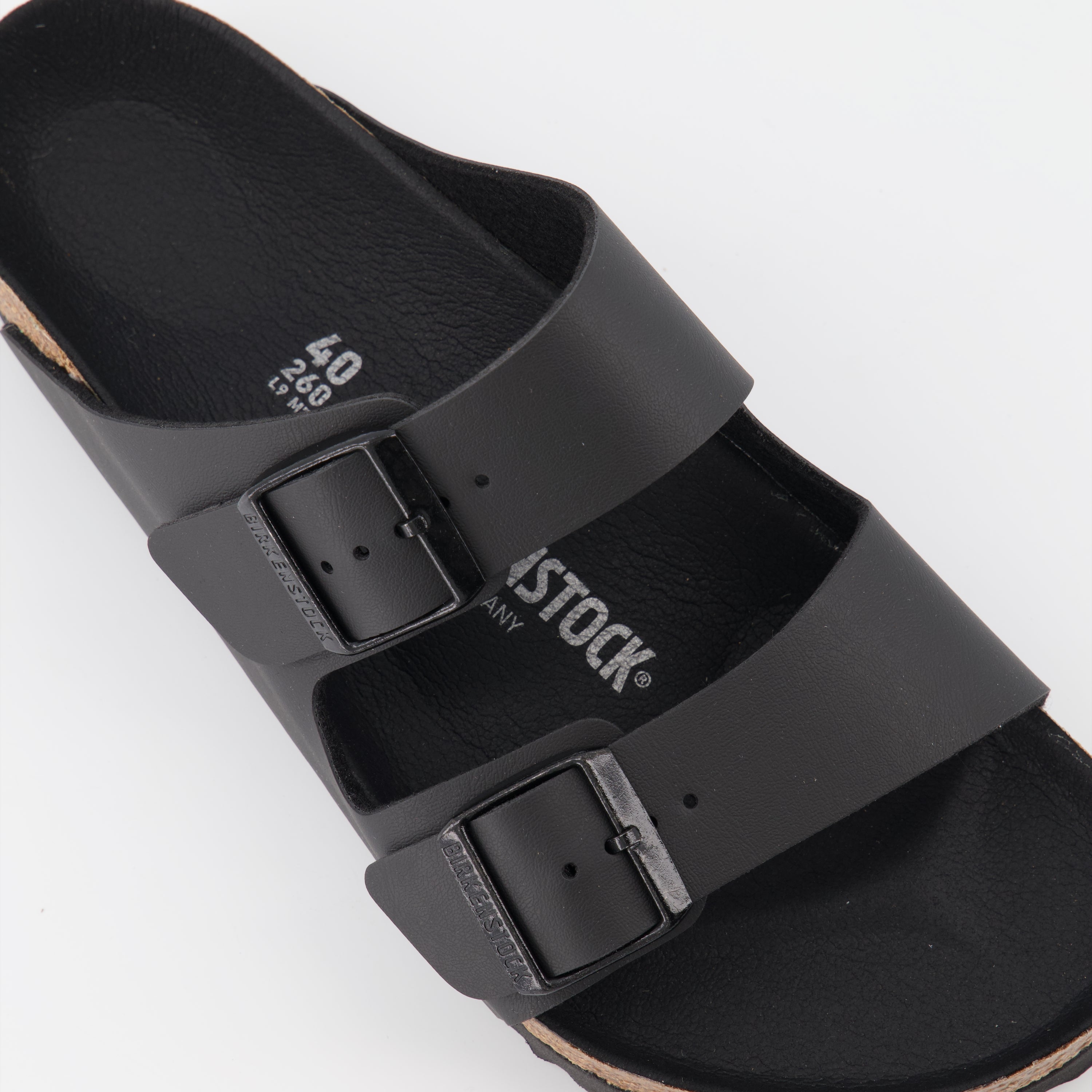 Scarpe aperte Ciabatte Arizona Birkenstock Nero Homme