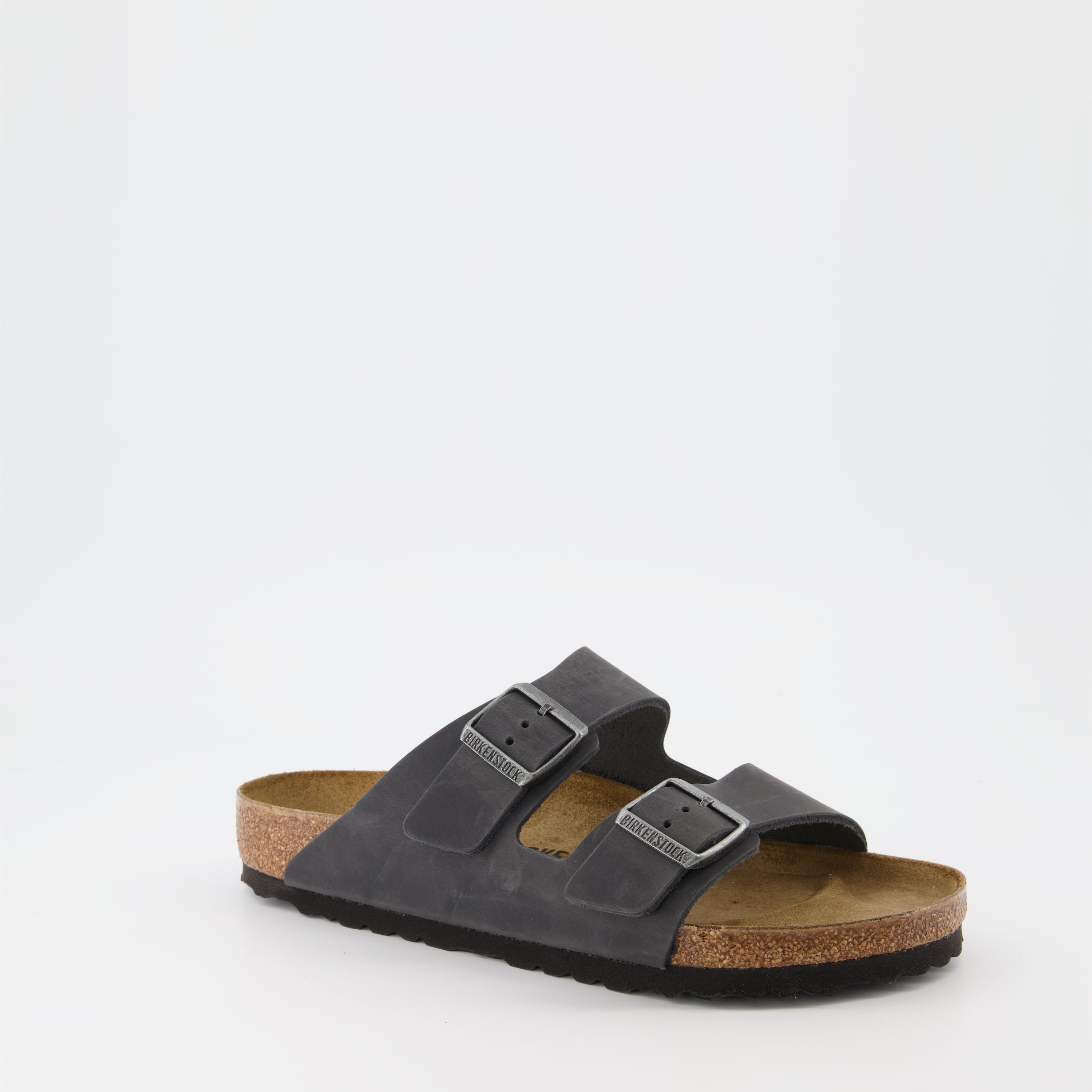Chaussures ouvertes Claquettes Arizona Birkenstock Noir Homme