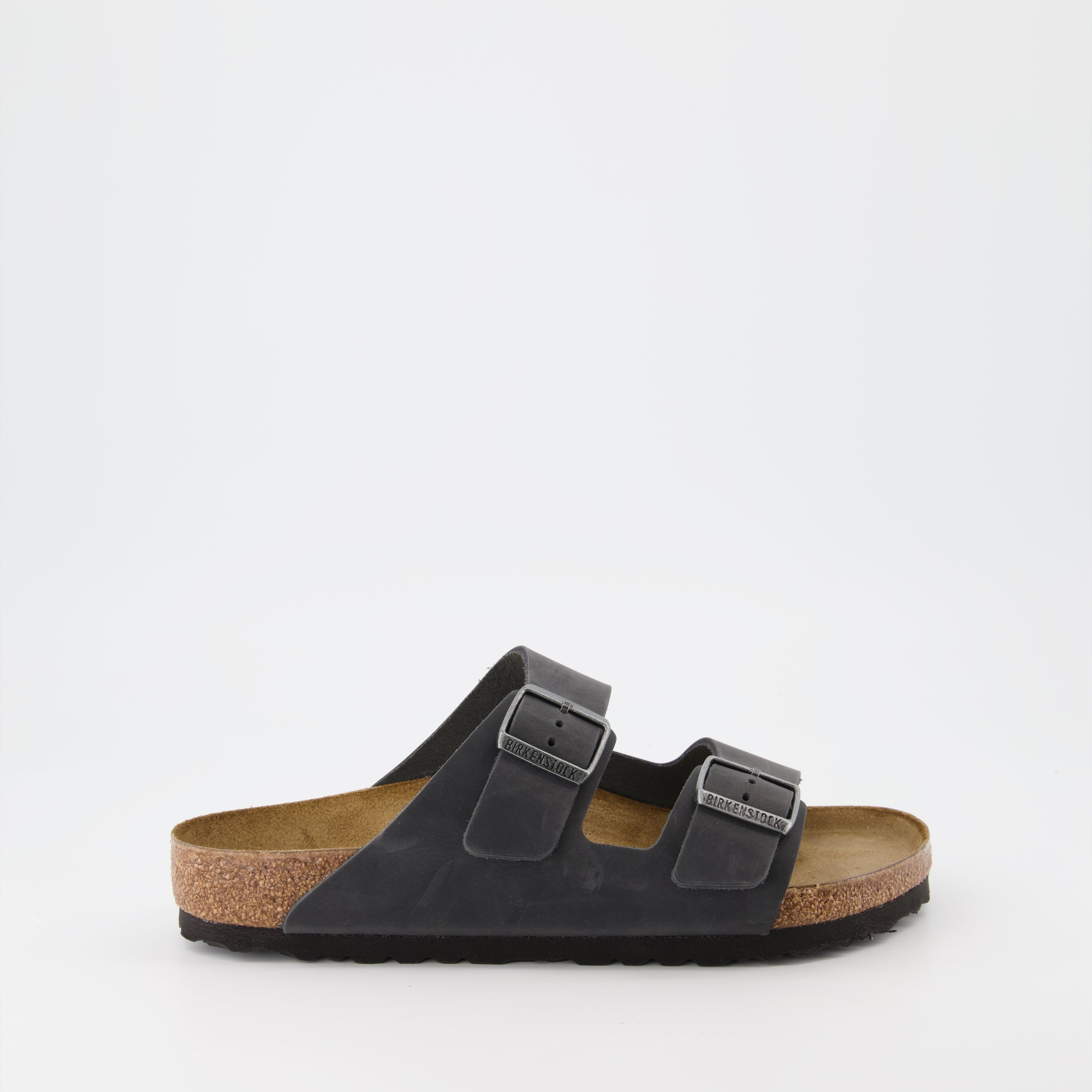 Chaussures ouvertes Claquettes Arizona Birkenstock Noir Homme