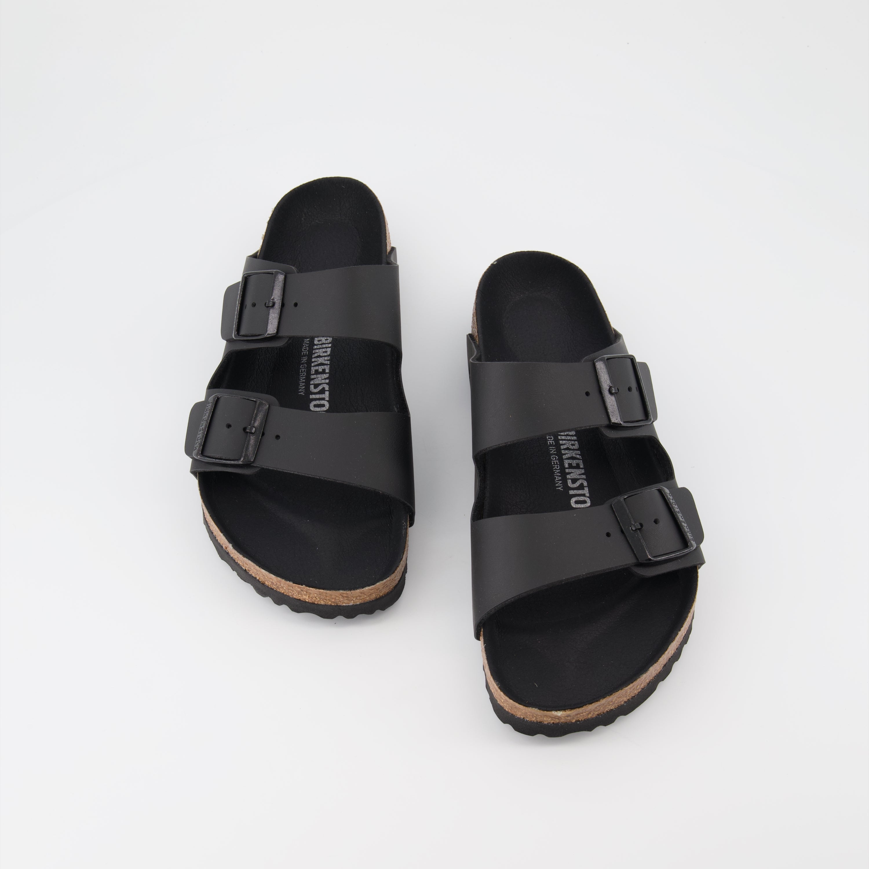 Scarpe aperte Ciabatte Arizona Birkenstock Nero Homme