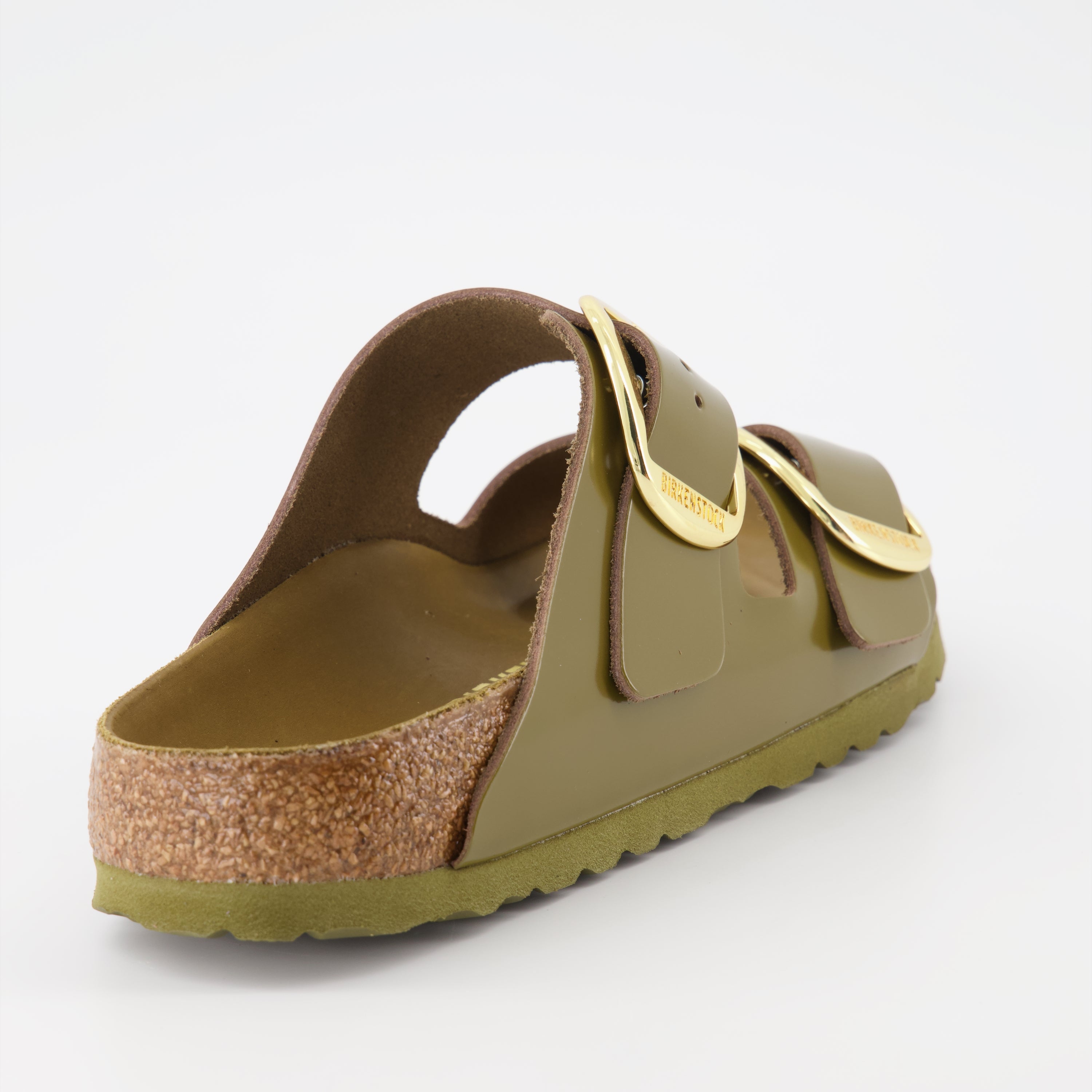 Scarpe aperte Claquettes Arizona Birkenstock Verde Femme