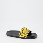 Scarpe aperte Ciabatte Barocco Versace Nero Homme