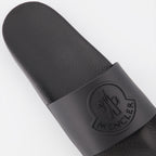 Chaussures ouvertes Claquettes Basile Moncler Noir Homme