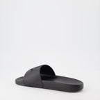 Chaussures ouvertes Claquettes Basile Moncler Noir Homme