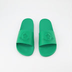 Open shoes Basile slides Moncler Green Man