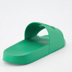 Open shoes Basile slides Moncler Green Man