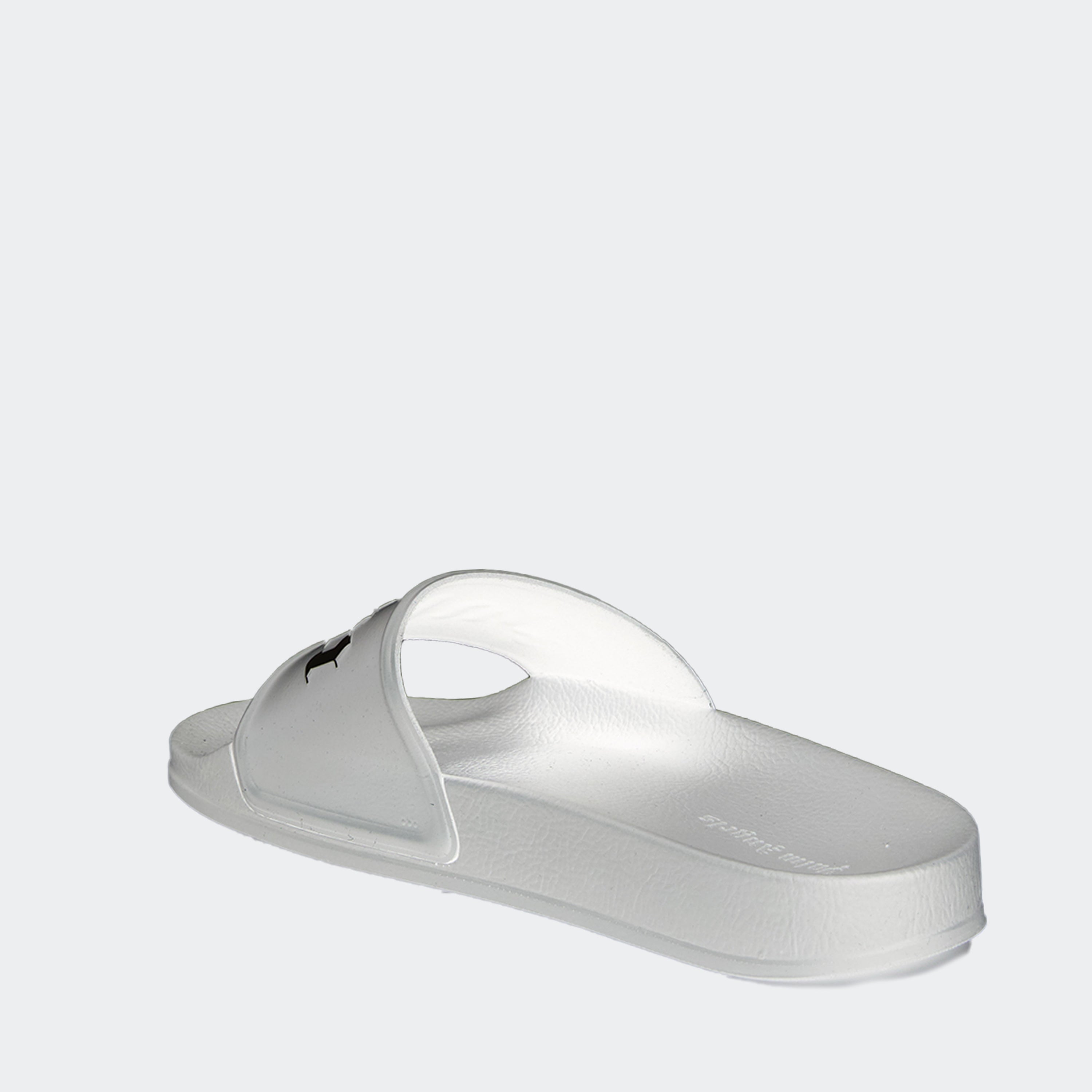 Scarpe aperte Claquettes à logo Palm Angels Bianco Homme