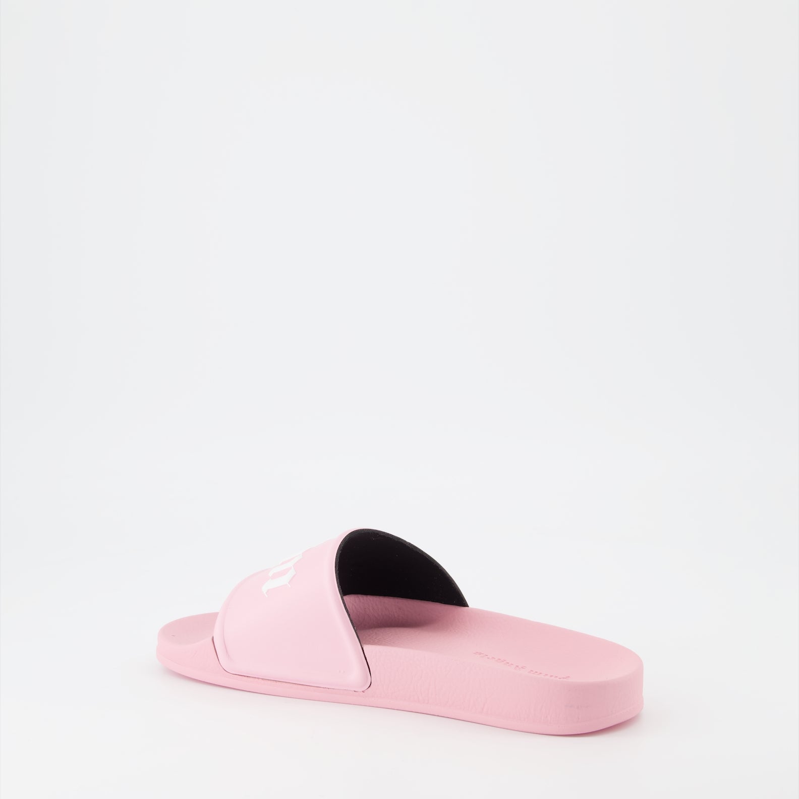 Scarpe aperte Claquettes à logo Palm Angels Rosa Femme