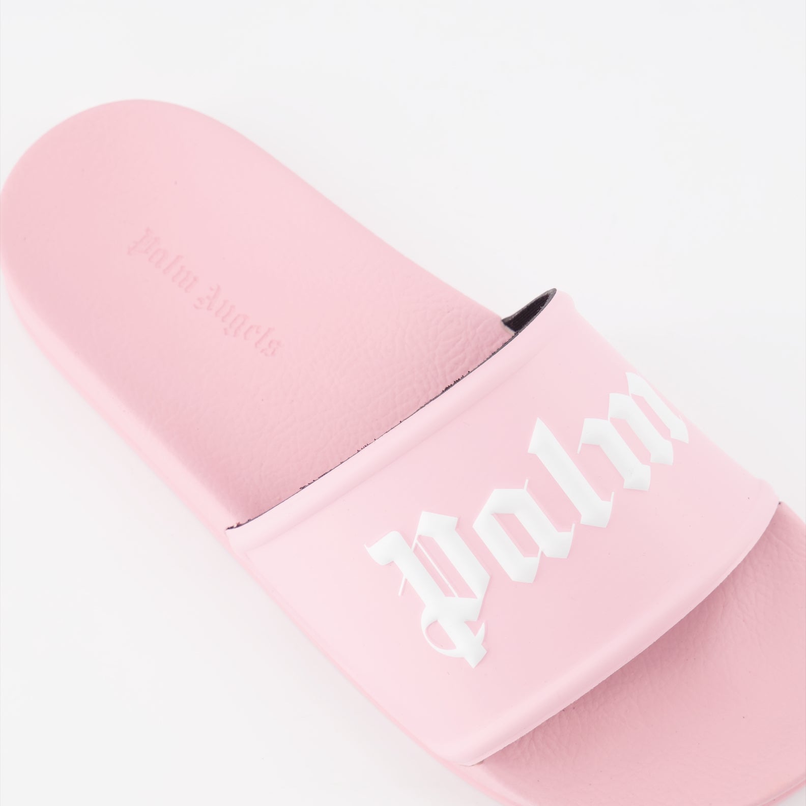 Scarpe aperte Claquettes à logo Palm Angels Rosa Femme