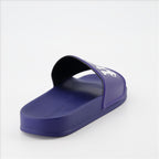 Offene schuhe Claquettes à logo Palm Angels Blau Homme