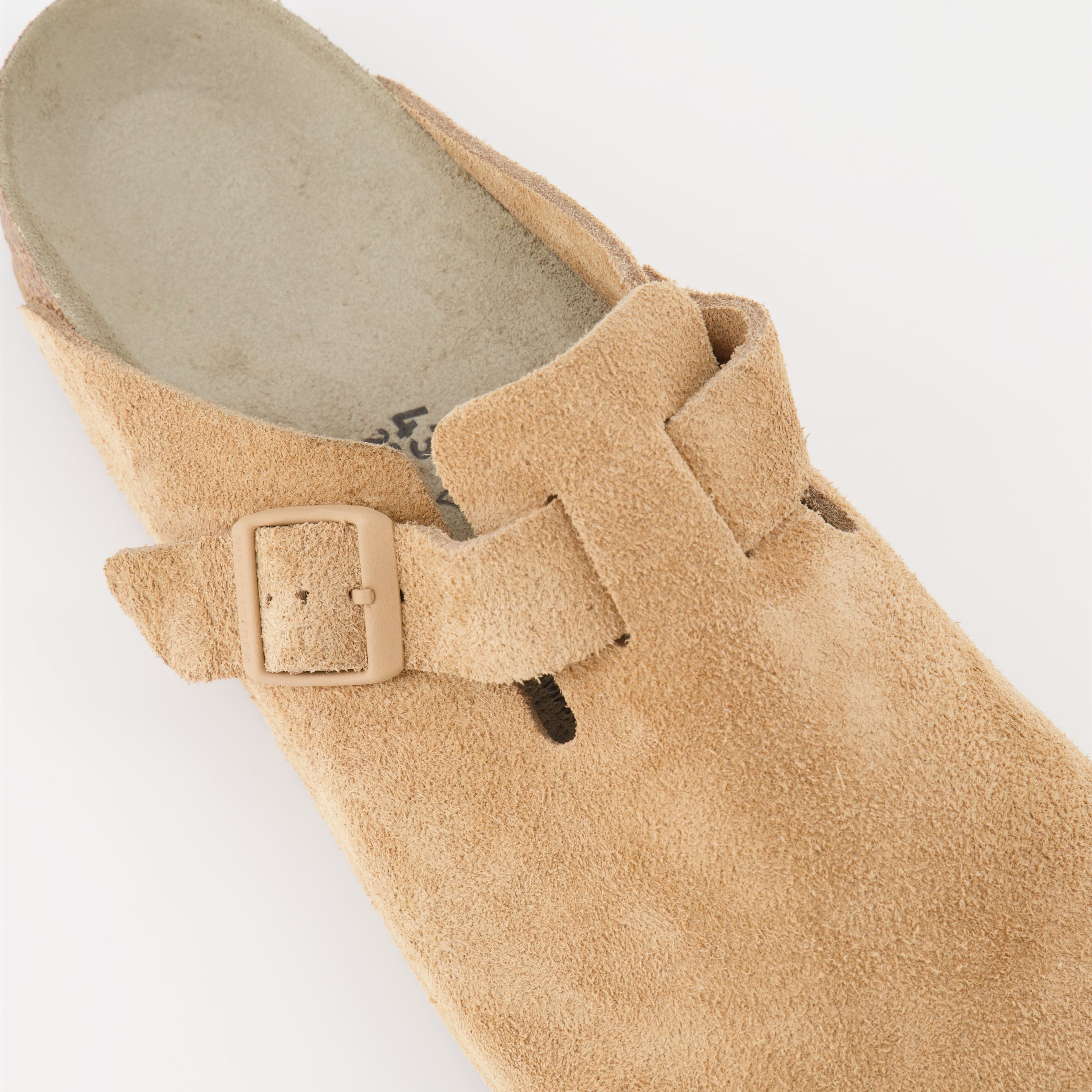 Scarpe aperte Claquettes Boston Birkenstock Beige Homme