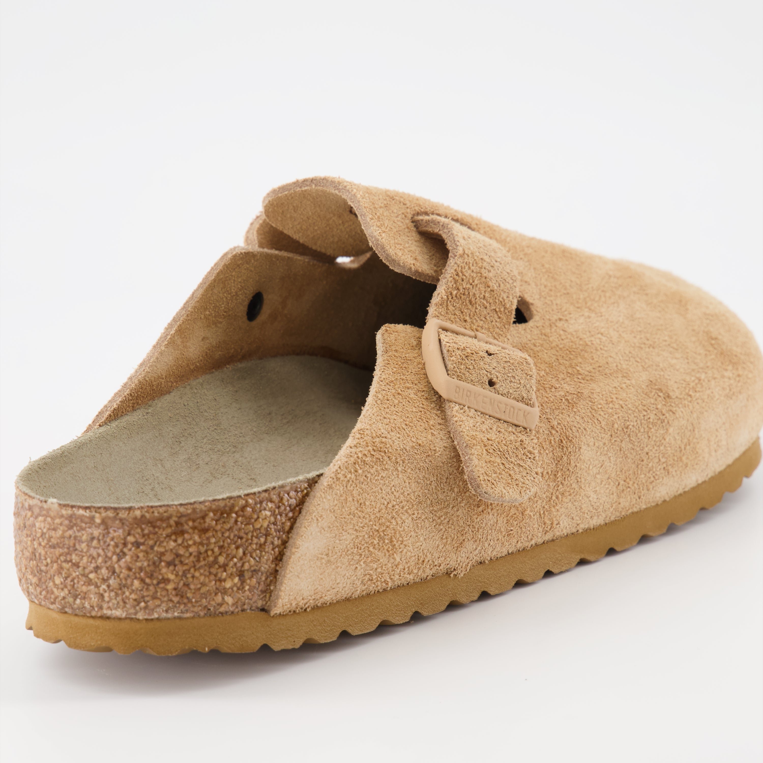 Scarpe aperte Claquettes Boston Birkenstock Beige Homme