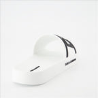 Chaussures ouvertes Claquettes DG Dolce & Gabbana Blanc Homme