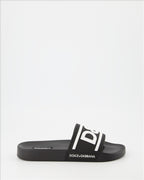 Chaussures ouvertes Claquettes DG Dolce & Gabbana Noir Homme