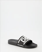 Chaussures ouvertes Claquettes DG Dolce & Gabbana Noir Homme