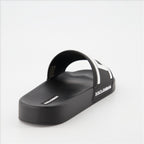 Chaussures ouvertes Claquettes DG Dolce & Gabbana Noir Homme