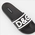 Chaussures ouvertes Claquettes DG Dolce & Gabbana Noir Homme